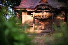 三朝神社。