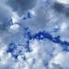 雲の切れ間から見える青空が一番好き。
