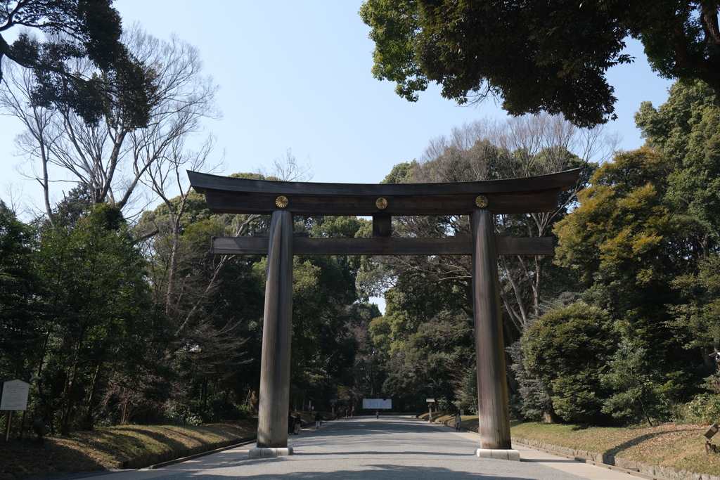 明治神宮大鳥居