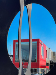 東室蘭駅とSUNRIZE