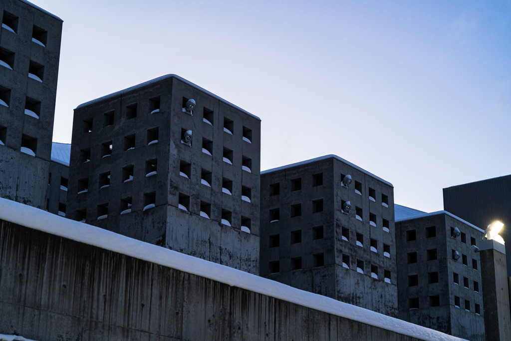 札幌ドーム　換気塔１