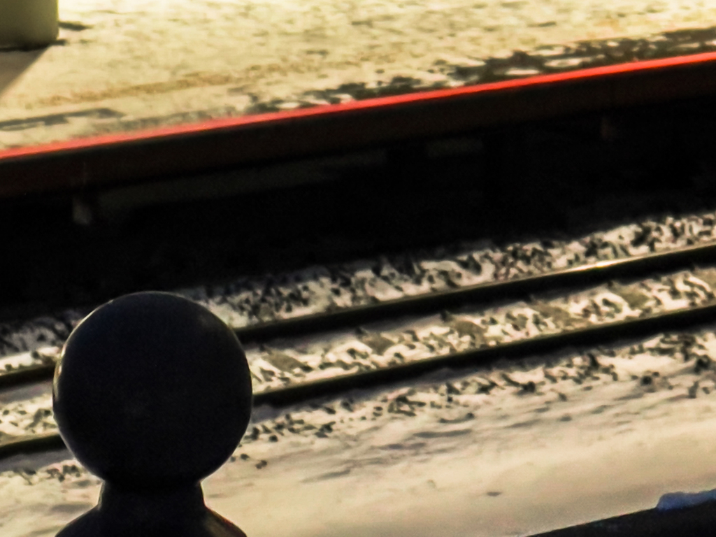 北広島駅のホーム