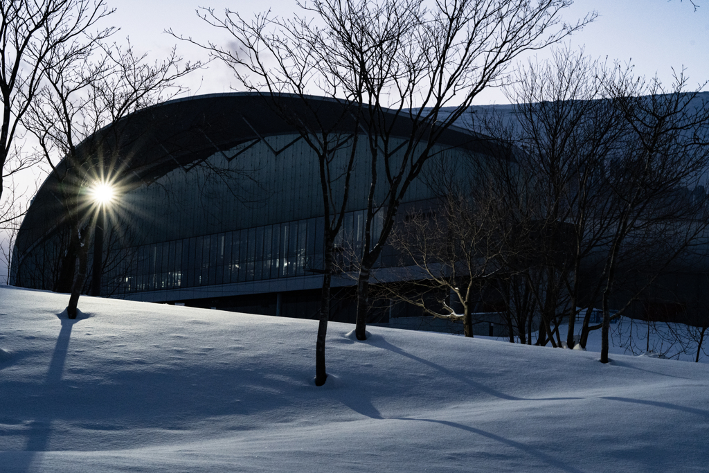 札幌ドーム　外灯