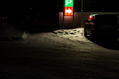 コンビニに立ち寄る