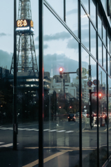 テレビ塔午後４時４０分