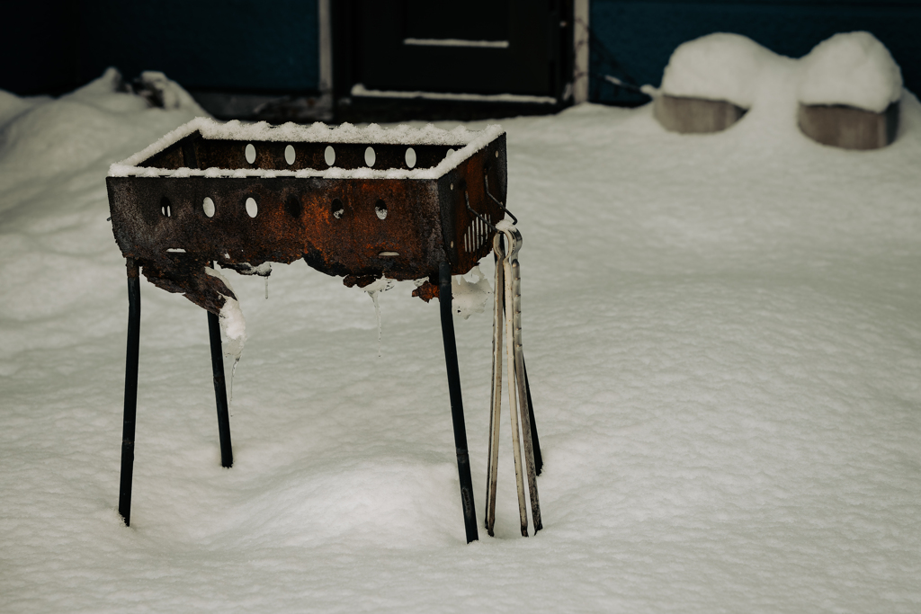 バーベキューの仲間は