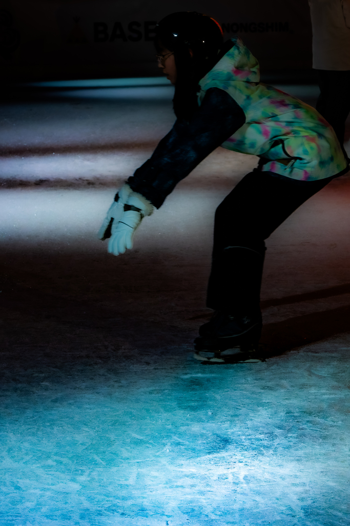 常に重心はブレード上に