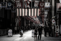 夏の狸小路