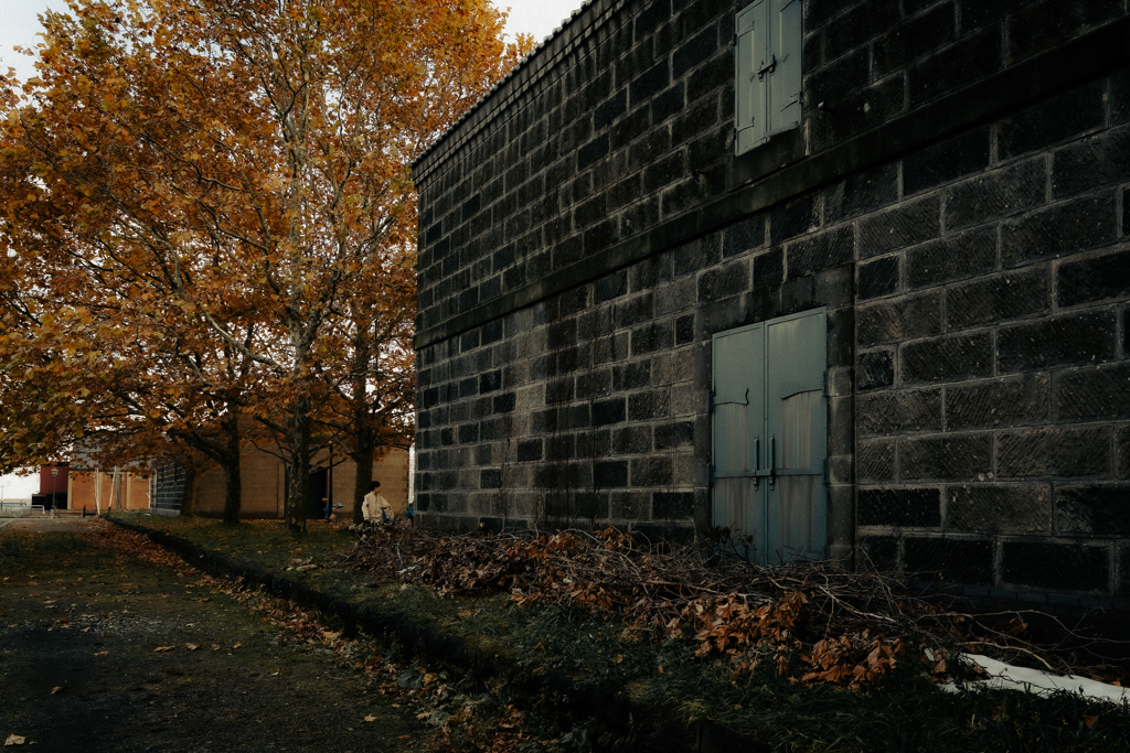 札幌軟石の倉庫