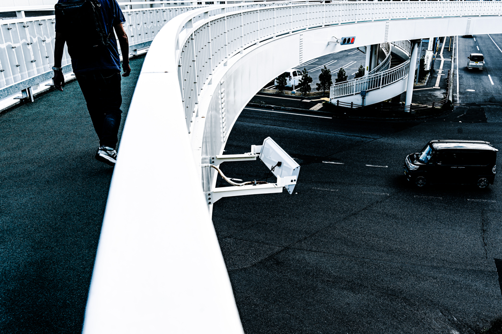 菊水円形歩道橋