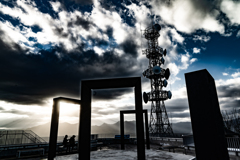 藻岩山山頂展望台