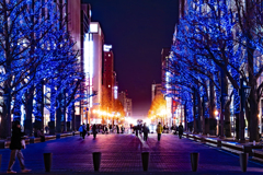 アカプラのイルミネーション