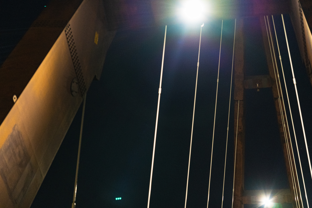 夜の歩道橋１