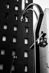 ススキノの外灯