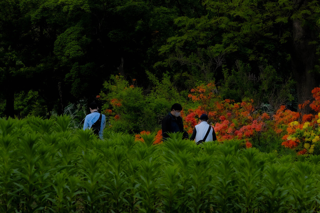 にじんだ感じにして