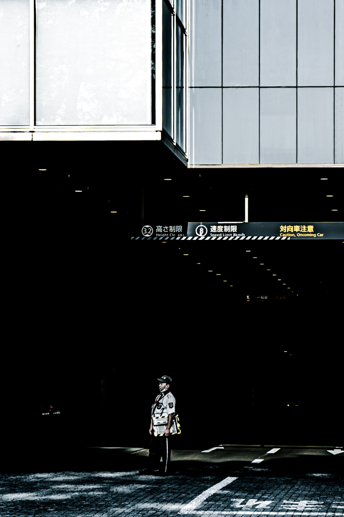 地下駐車場