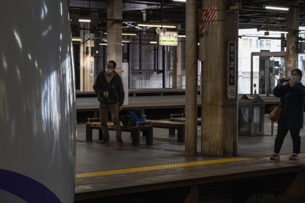札幌駅、小樽へ