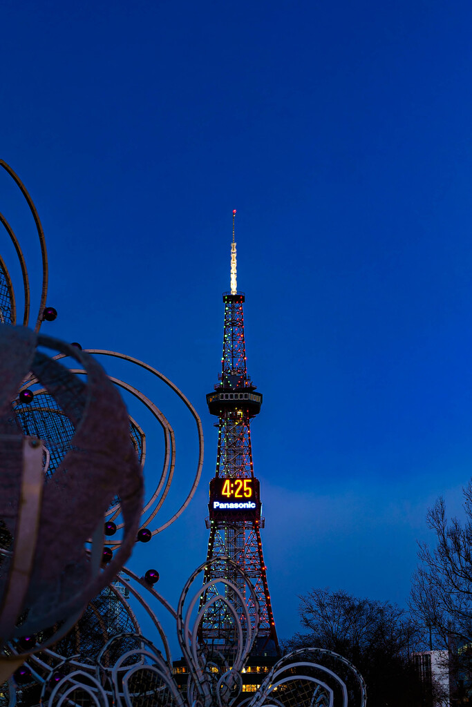 イルミ点灯５分前