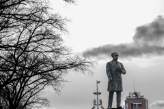 ホーレス ケプロン像