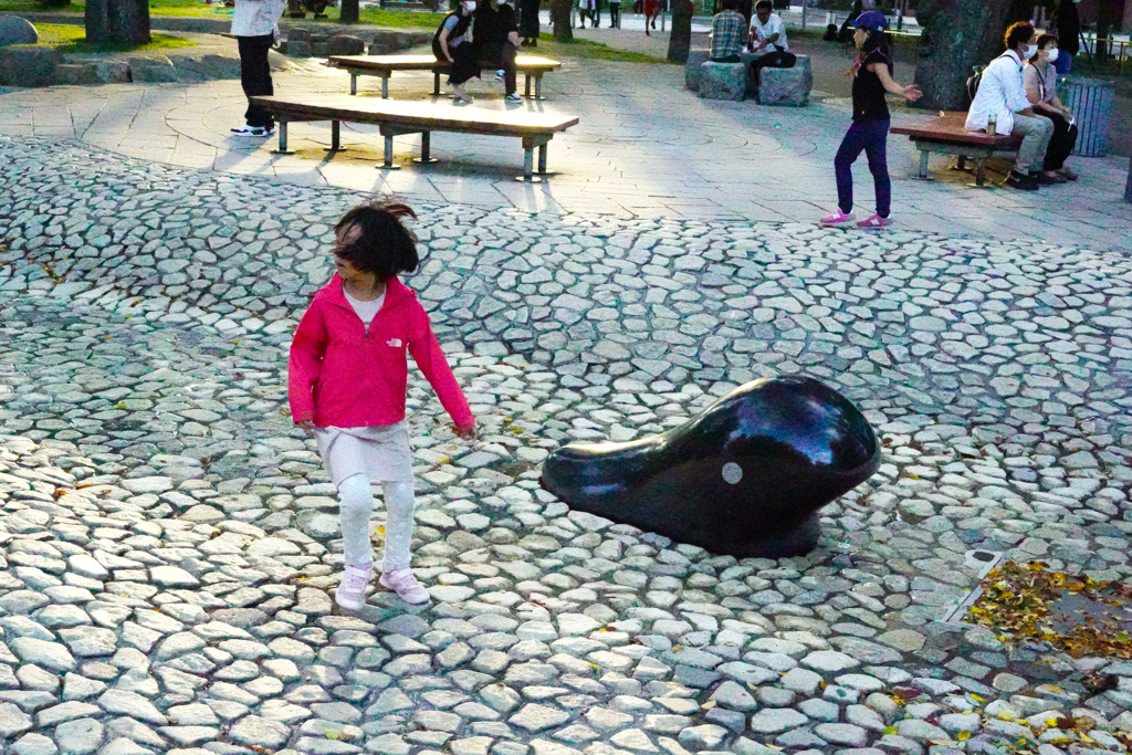 大通公園の子供たち１