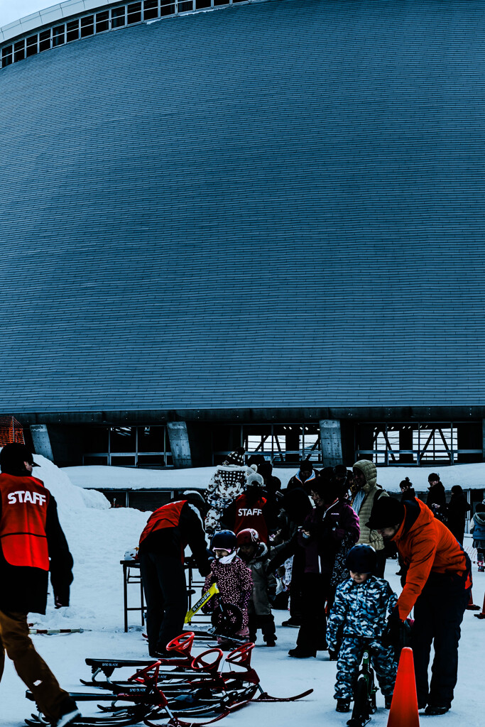 雪まつりツドーム会場