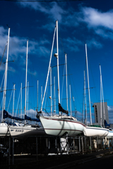 ヨットシーズンは終わった