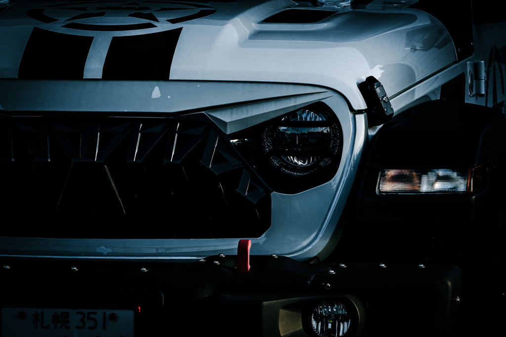 白いJeep