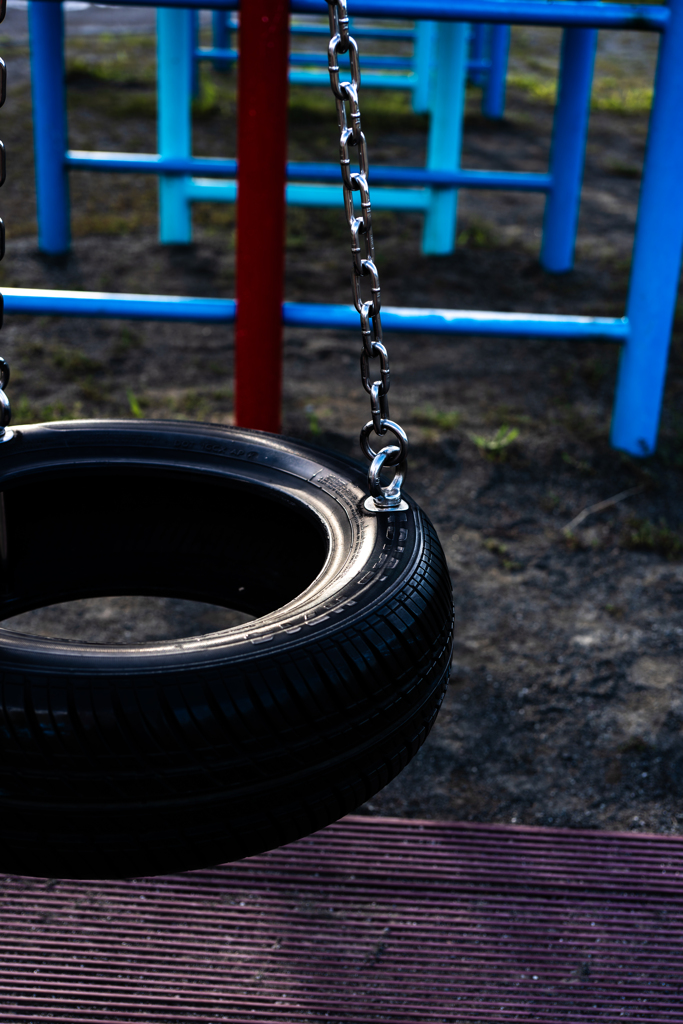 タイヤのブランコ