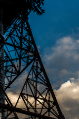 夕暮れのテレビ塔