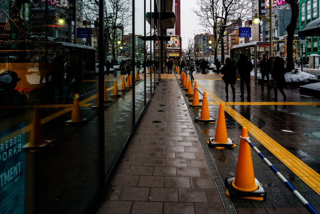 ススキノのカフェ