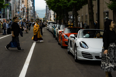 神職はポルシェで