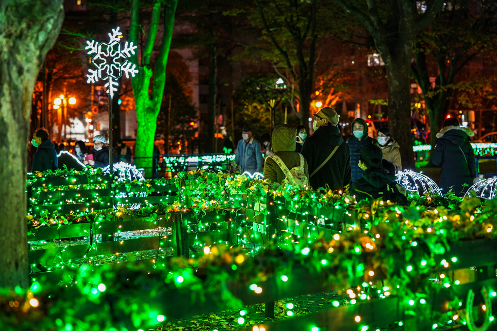 大通公園のイルミネーション