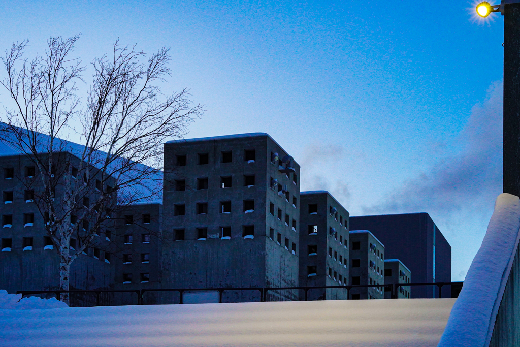 札幌ドーム　換気塔２