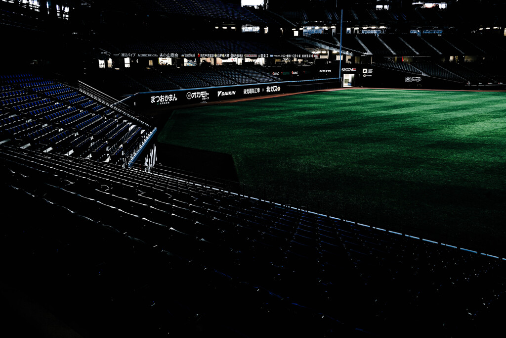 エスコンのグラウンド