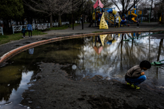 昨日はひどい雨だった