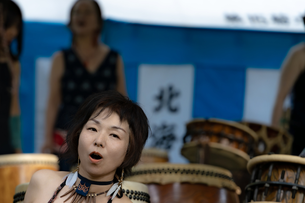 和太鼓とサックス