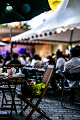 テーブルがいっぱいだ