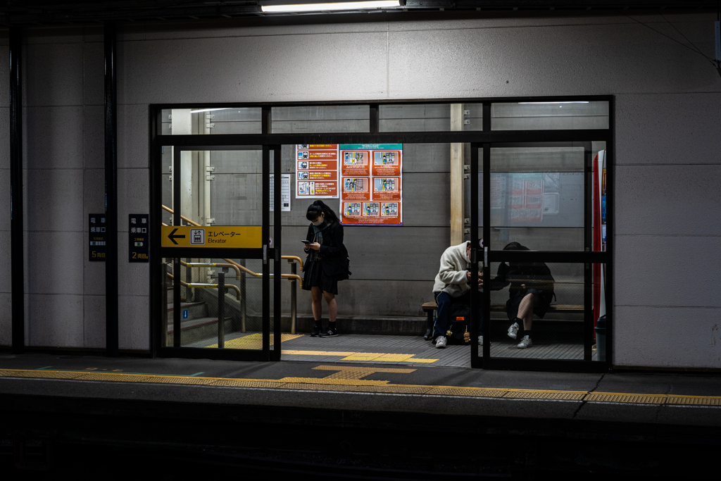 待ち時間　JR発寒駅
