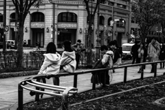 ストリートミュージシャン