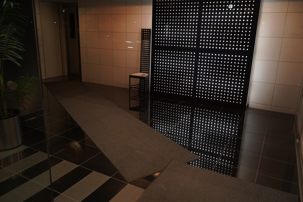 マンションのエントランス