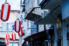 小樽花園の路地
