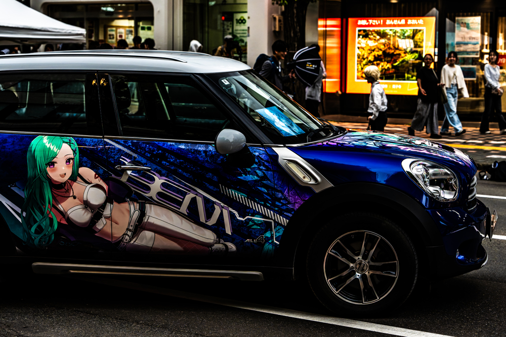 痛車展示エリア２