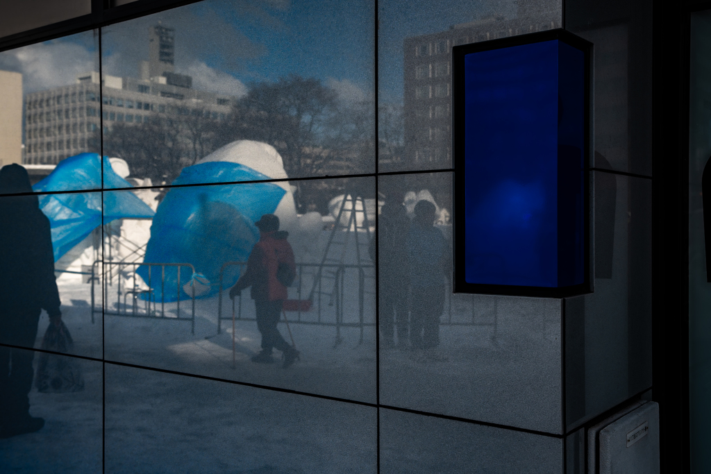 国際雪像コン会場