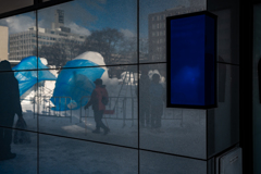 国際雪像コン会場