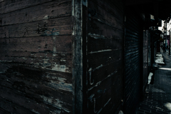 ススキノの一角