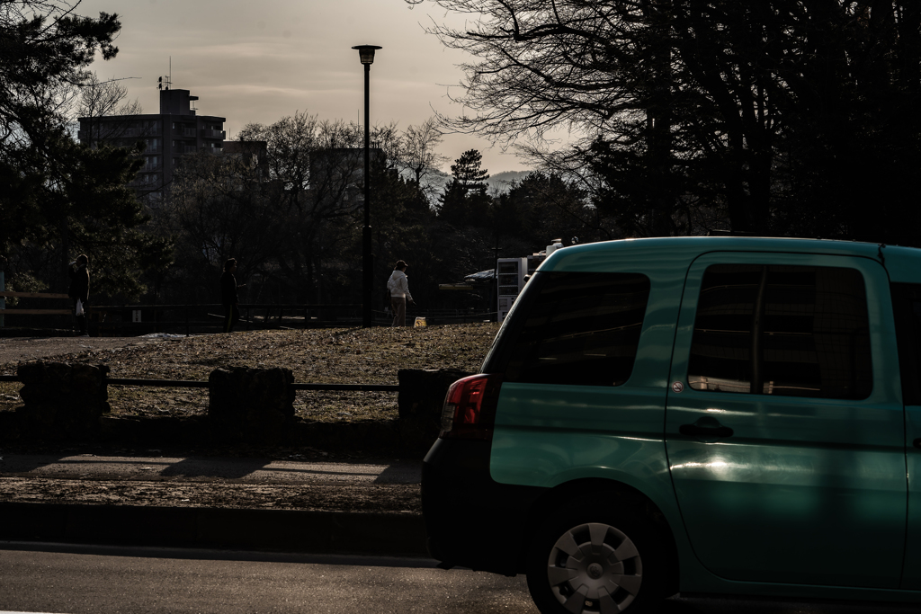 夕方の中島公園