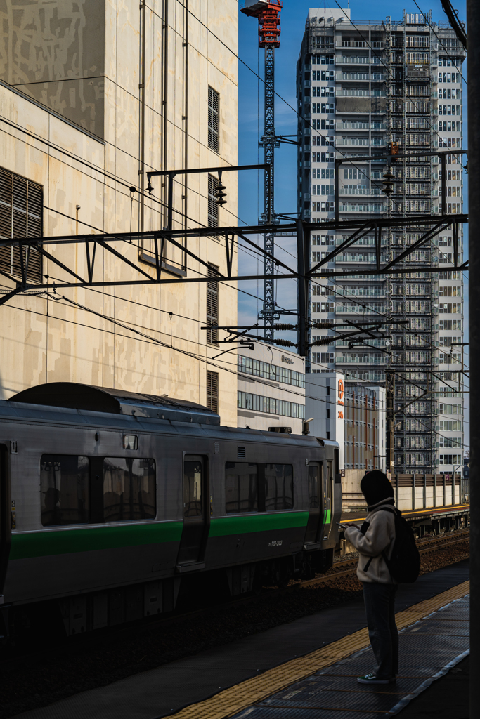 新札幌駅、朝里へ