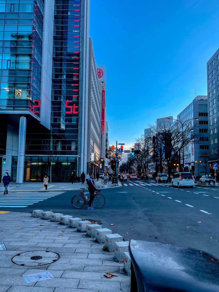 秋の端っこ、冬の端っこ