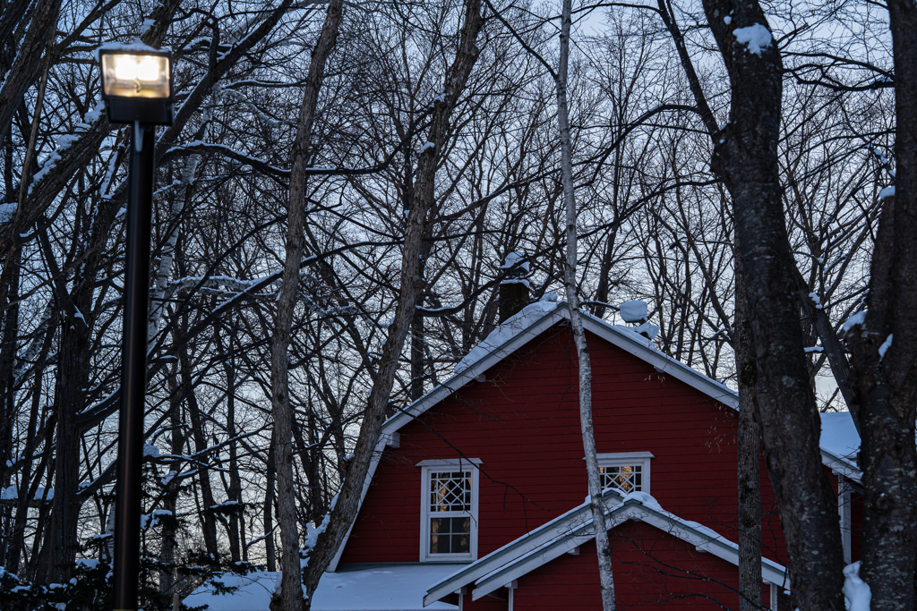 たそがれの有島武郎邸