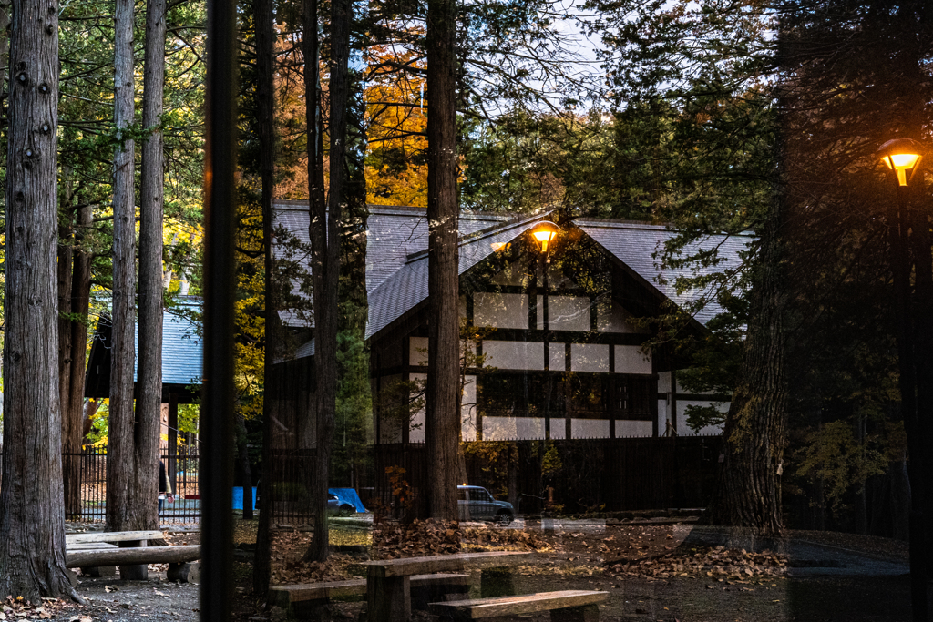 電話ボックスから